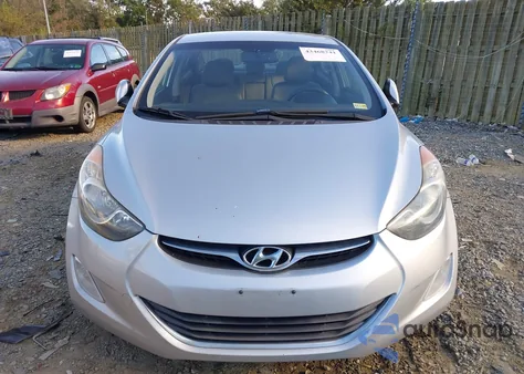 2013 Hyundai Elantra Gls from USA, damaged, VIN 5NPDH4AE8DH245410